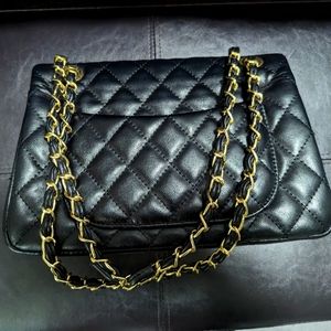 Black Quilted Bag